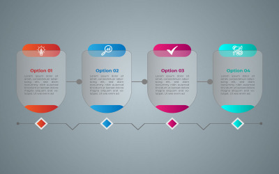 Kreatives Business-Infografik-Designelement.