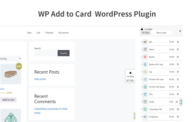 Плагін WP Add to Card Woocommerce WordPress