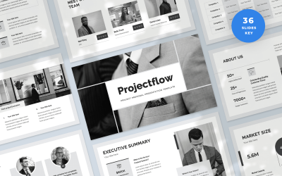 Projectflow - Proje Teklif Sunumu Açılış Şablonu