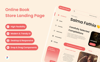 Novelty Books - Online Book Store Dashboard V1