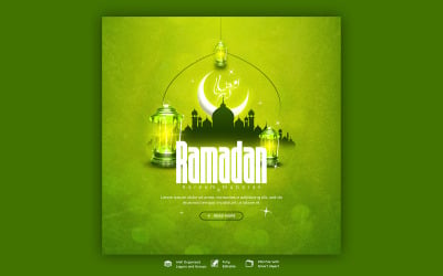 Ramadan Kareem Social  Media Template