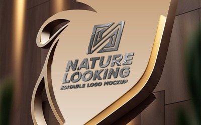 Store outdoor board mockup | store front logo mockup | store outside mockup