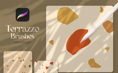 Terrazzo Procreate Borstar