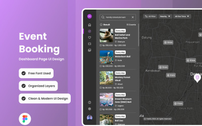 Festify - Dashboard voor evenementenboeking V2