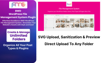 Plugin WordPress du système de gestion de fichiers BWD