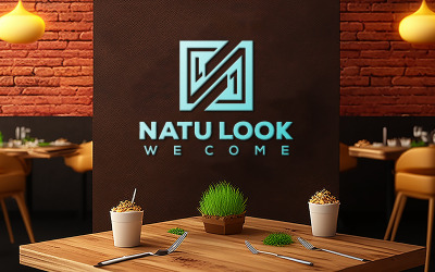 Sing Logo Mockup | Logo Mockup in Fast food Restaurant | black board mockup on restaurant