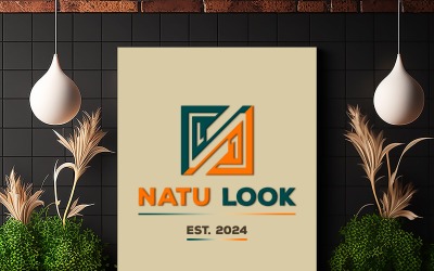 Sing Logo mockup | logo Mockup on textred wall | board mockup on dark wall