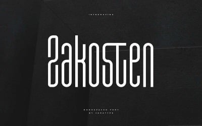 Zakosten - Modern Sans Serif