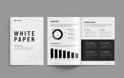 Company  White Paper Layout Template