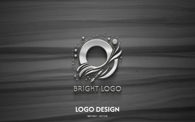 Plantilla DoD de diseño de logotipo O Master