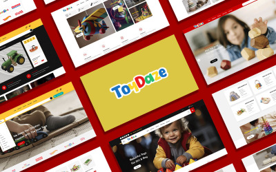 Toydaze — motyw Shopify dla sklepu z zabawkami