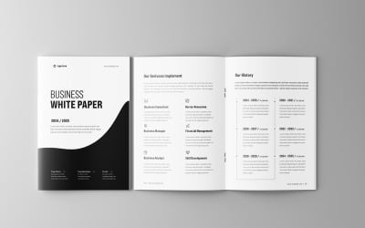 White Paper och Business White Paper Design