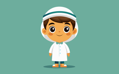 Cute Little Ramadhan Boy Design 13