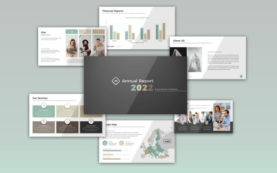 Årsredovisning - PowerPoint-mall