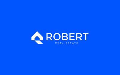 Modèle de conception de logo immobilier