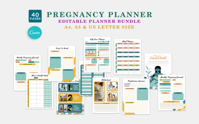 Pack de planificateur de grossesse