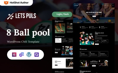 Lets Puls - Billiard Club Téma WordPress Elementor