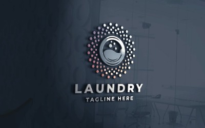 Логотип прачечной Clean Service Tech