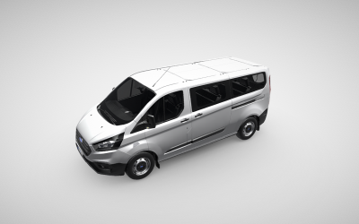 Ford Transit Custom Kombi H1 320 L2：适用于视觉项目的出色 3D 模型