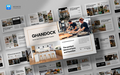 Ghandock - Modèle de présentation de cuisine