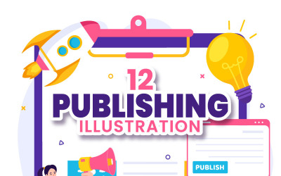 12 Digital publicering Illustration