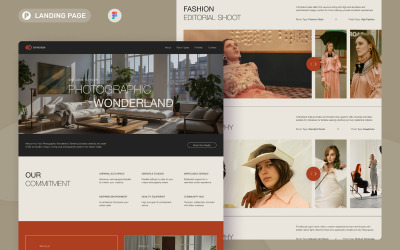 Lenscape - Photo Studio Rental Landing Page