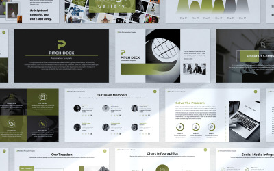 Pitch Deck - Presentation - Google Slides Template