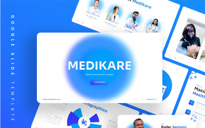 Medikare – Šablona lékařských diapozitivů Google