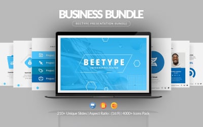 Presentatiebundel voor bedrijfsinfographics