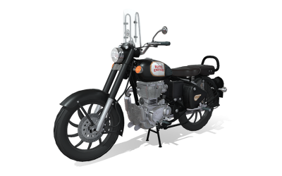 Royal Enfield Classic 350: Timeless 3D Model for Enthusiastic Visualizations