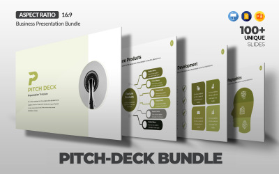 Paquete de presentación Pitch Deck