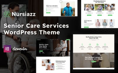 Nursiazz — тема WordPress для дома престарелых и престарелых