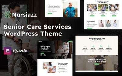 Nursiazz – téma WordPress pro seniory a pečovatelský dům