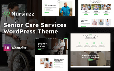 Nursiazz – Thème WordPress pour les soins aux personnes âgées et les maisons de retraite