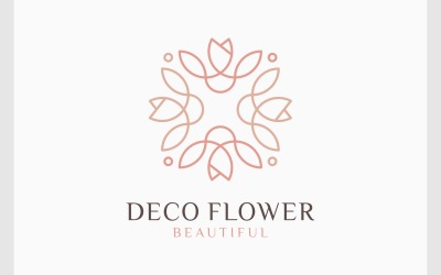 Květinové Lotosové Dekorace Logo