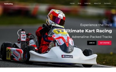 TishKarting - Tema WordPress per il kart