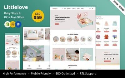 LittleLove - Kids and Toys Responsive Shopify Theme