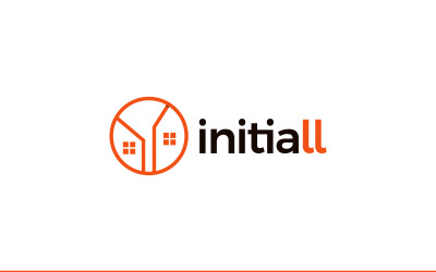 Üzleti ingatlan logó sablon design
