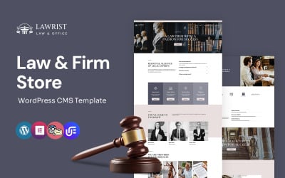 Lawrist - Tema WordPress Elementor per studio legale e avvocato
