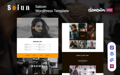 solun - Szépség és fodrászat WordPress téma