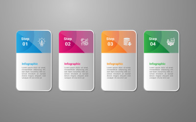 Fyrkantig blank vektor eps infographic element design.