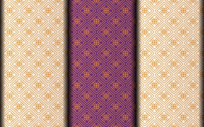 Nahtloser abstrakter Musterdesign-Hintergrund.