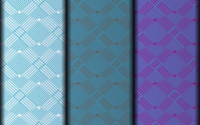 Polígono molda design de padrão floral vetorial eps.