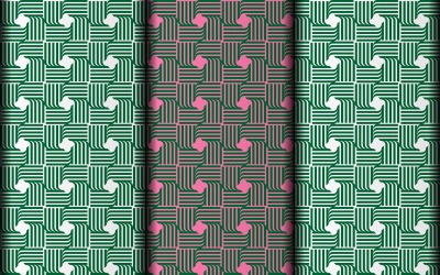 Projeto do teste padrão do fundo do estilo da flor do vetor eps.