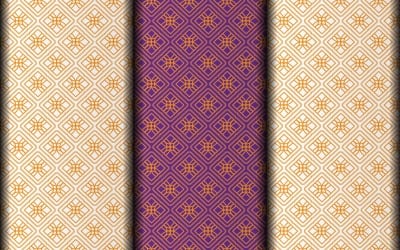 Seamless abstract pattern design background.