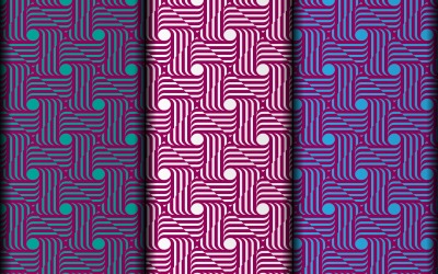 Vektor-EPS-Blumenhintergrund-Stilmuster