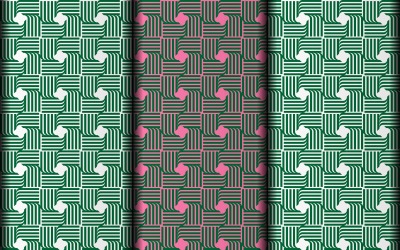 Vektor-EPS-Hintergrundmuster im Blumenstil.