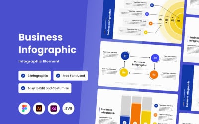 Business-Infografik-Vorlage V1