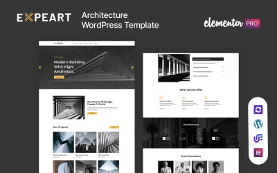 Expeart – Építészet és ingatlan WordPress téma