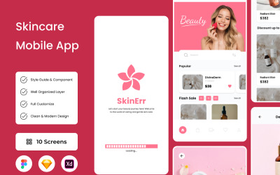 SkinErr - Mobiele huidverzorgingsapp